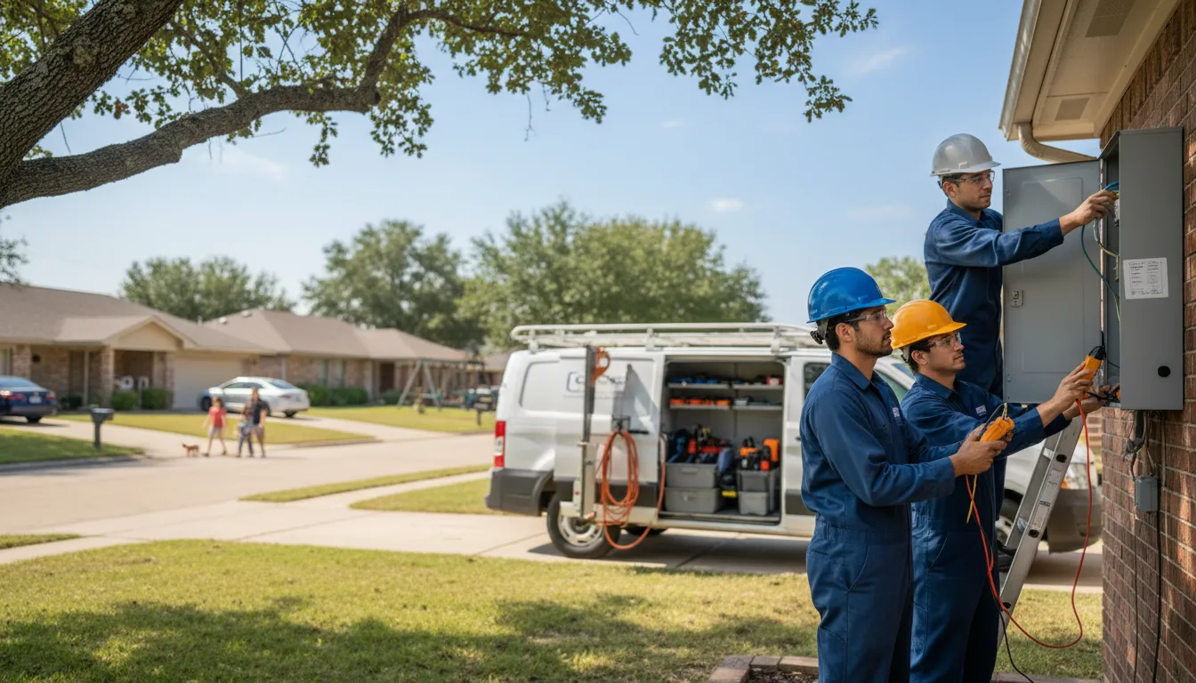 Certified electrician providing emergency electrical services in Kirby, AR